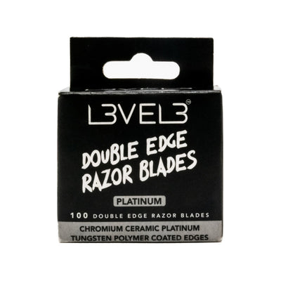 L3vel3 Double Edge Razor Blades 100pk