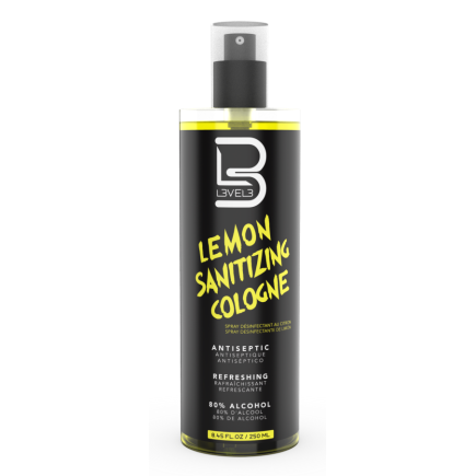 L3vel3 Lemon Sanitizing Cologne 250ml