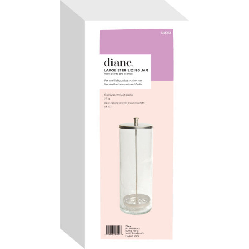 #d6063 Diane Glass Sanitizing Jar 33oz