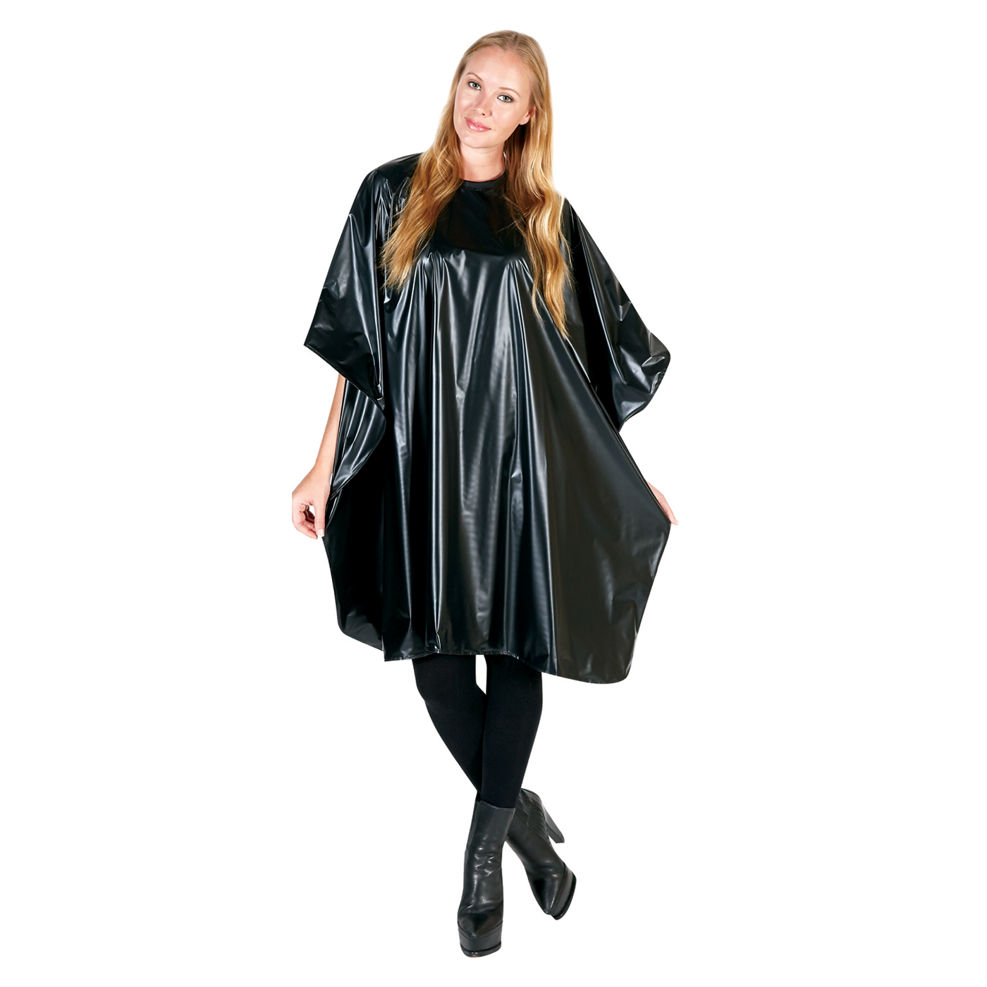 Betty Dain Jumbo Vinyl Shampoo Cape #BD324-BK