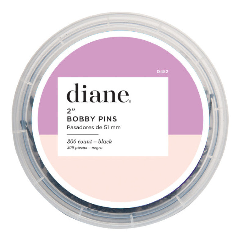 #d452 Bobby Pins 2" (Black) 300/bucket