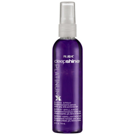 Rusk Platinum X Shine Spray 4 Oz