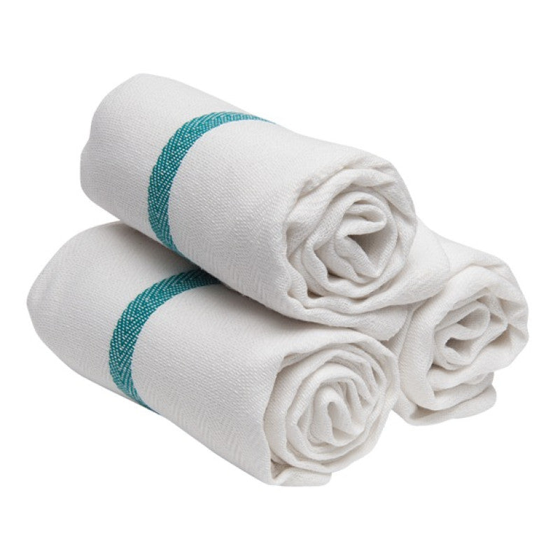 #det005 Barber Towel 15" X 26" White 12pk