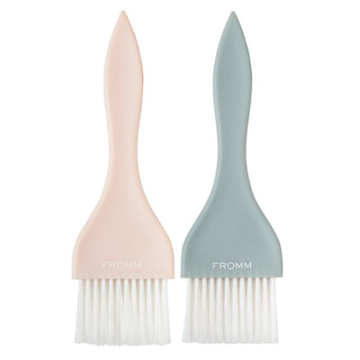 f9425 Fromm Wide Feather Brush 2pk