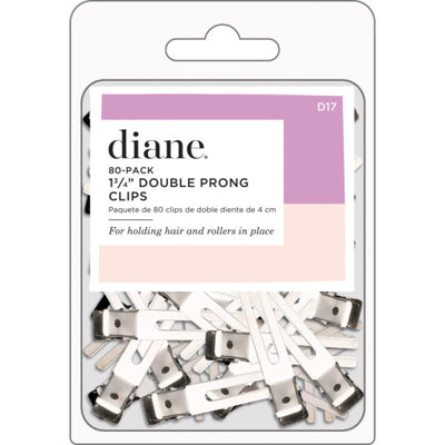 #d17 Curl Clips Double Prong 80/pk