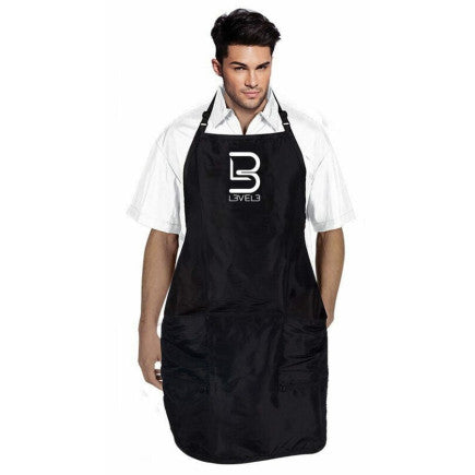 L3vel3 Black Apron