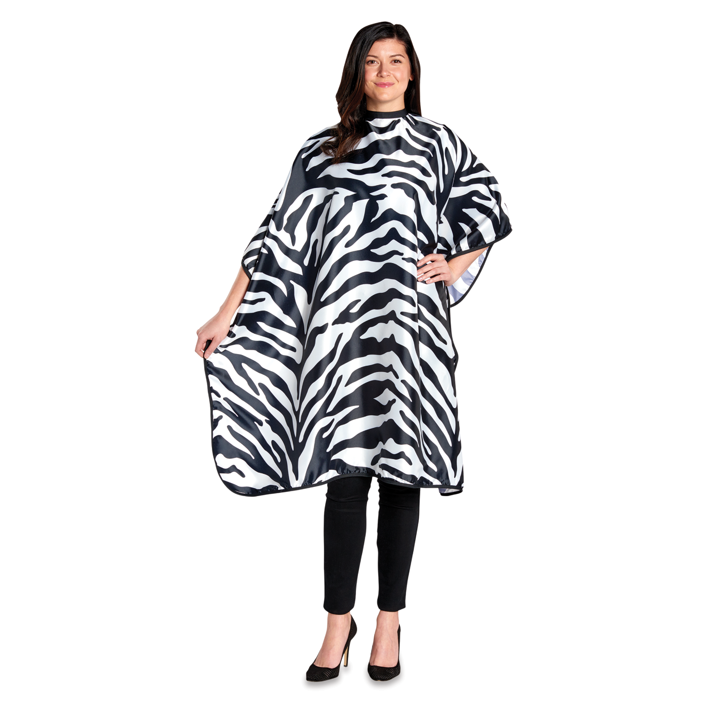 Salonchic Zebra Styling Cape #4059