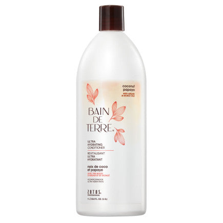 Bain De Terre Coconut Papaya Ultra Hydrating Conditioner 33oz