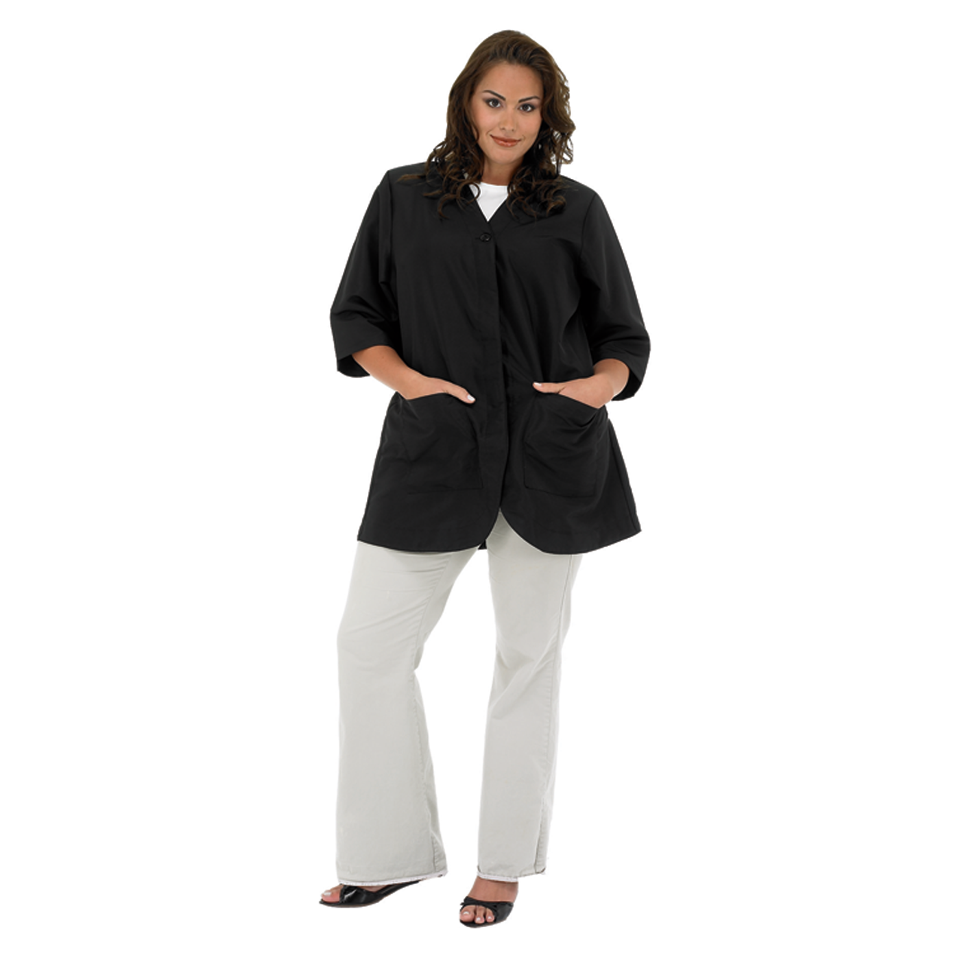 Betty Dain Plus Size Women’s Jacket #BD2216BK-1X