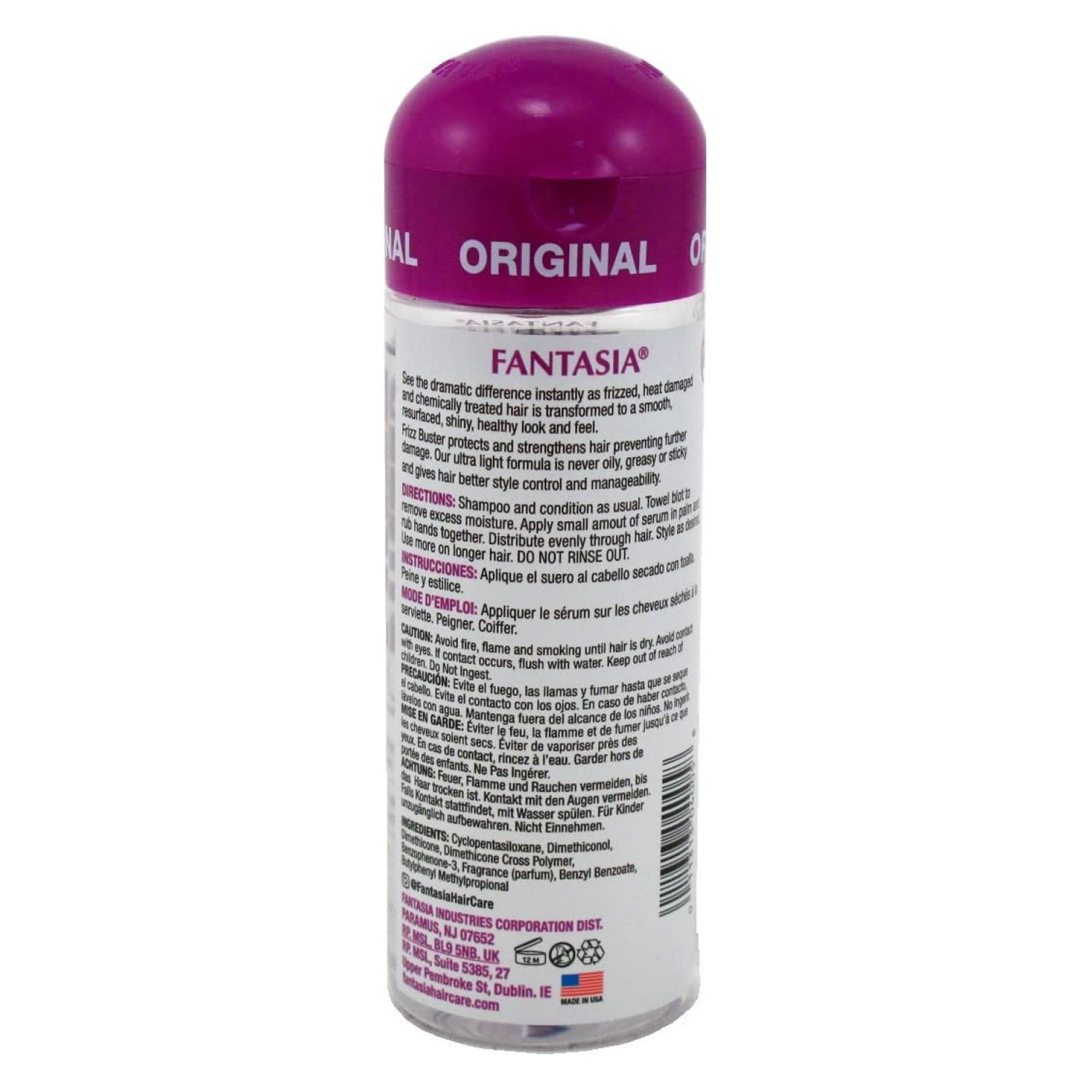 Fantasia IC Frizz Buster Serum-6 oz.