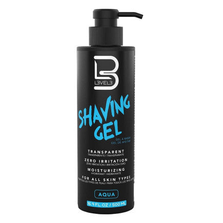 L3vel3 Aqua Shave Gel 500ml