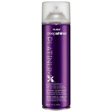 Rusk Platinum X Hairspray 10 Oz