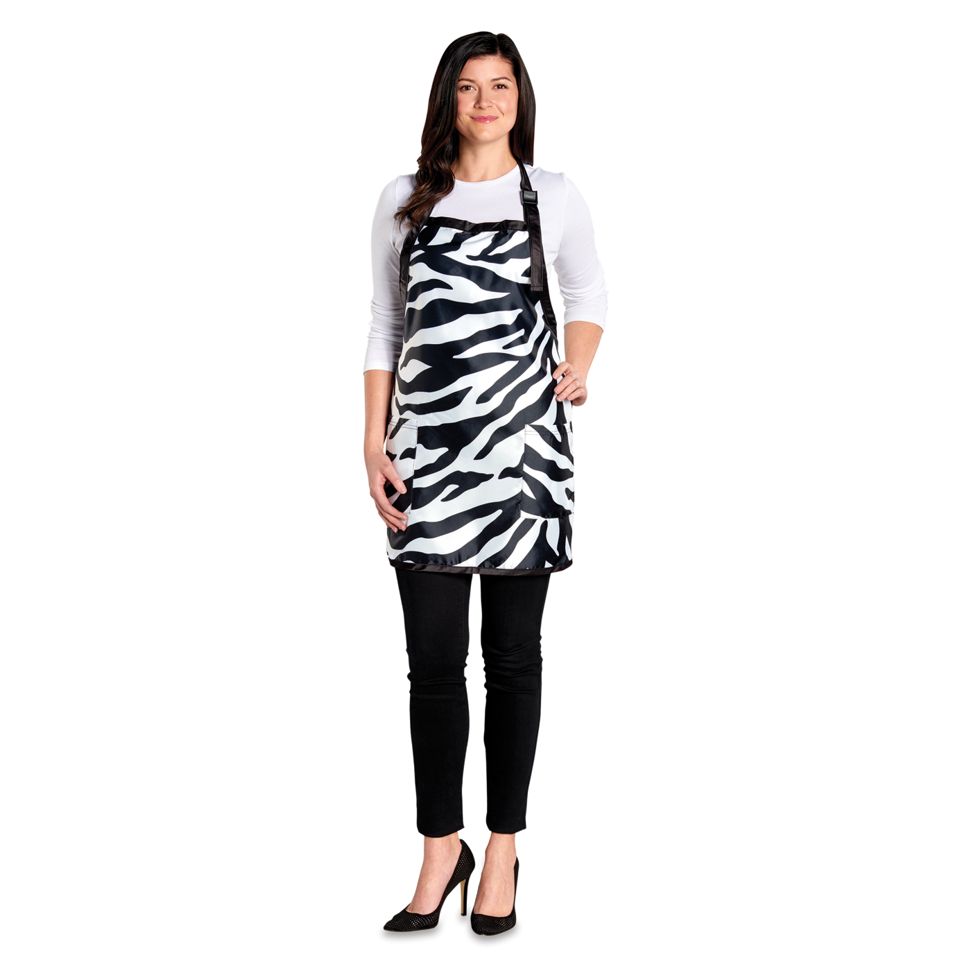 Salonchic Zebra Salon Apron #4058