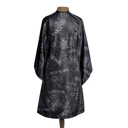 nta022 Fromm City Map Hairstyling Cape