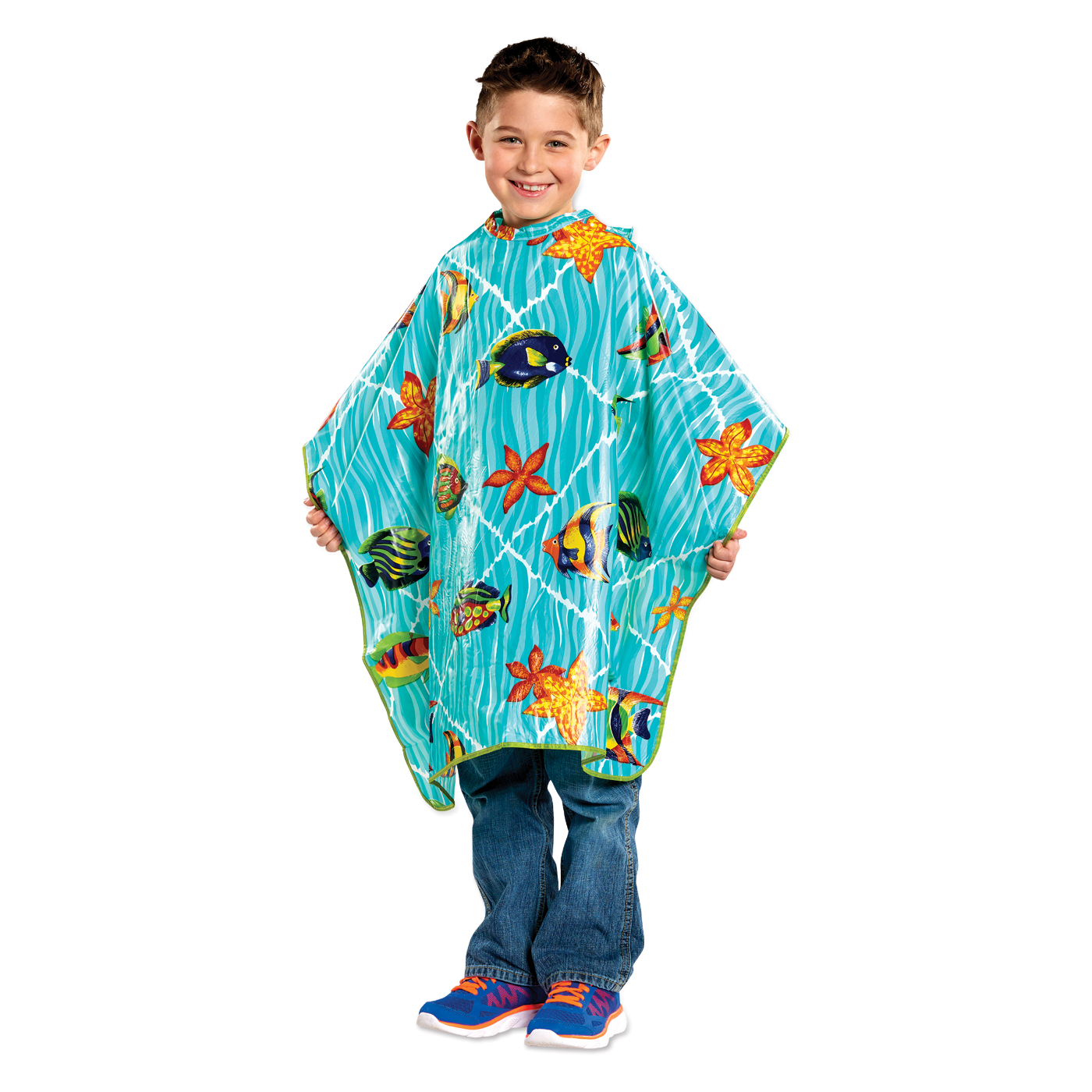 Scalpmaster Tropical Fish Cutting & Styling Kiddie Cape #3095