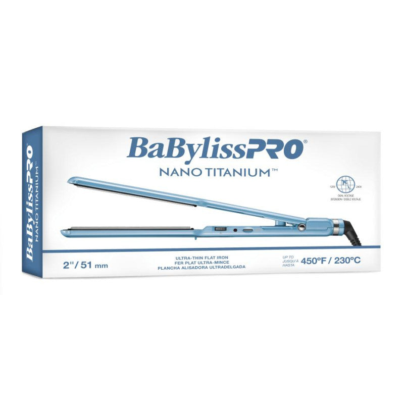 Babylisspro Nano Titanium Ultra-thin Straightener 2" #BNT4074