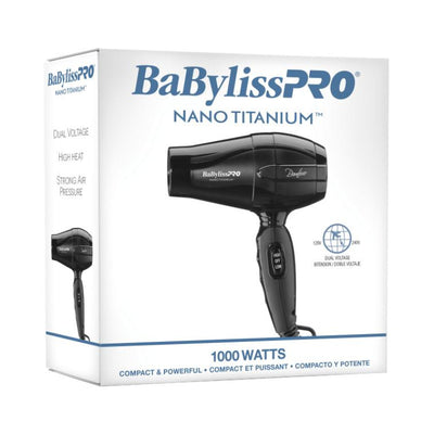 Babylisspro Nano Titanium Bambino Compact Dryer 1000w #BNT5510UC