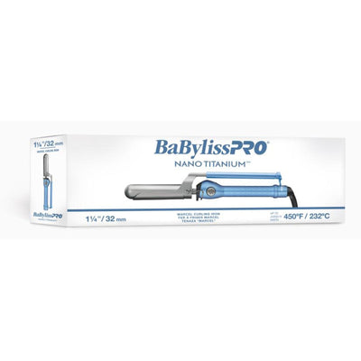 Babylisspro Nano Titanium Marcel Curling Iron 1.25" #BNT125M