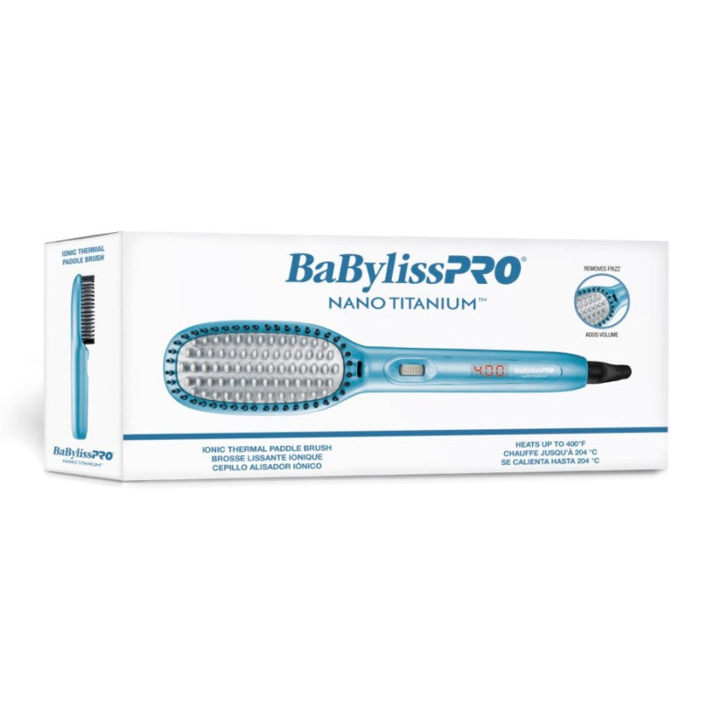 Babylisspro Nano Titanium Thermal Paddle Brush #BNTPB1UC