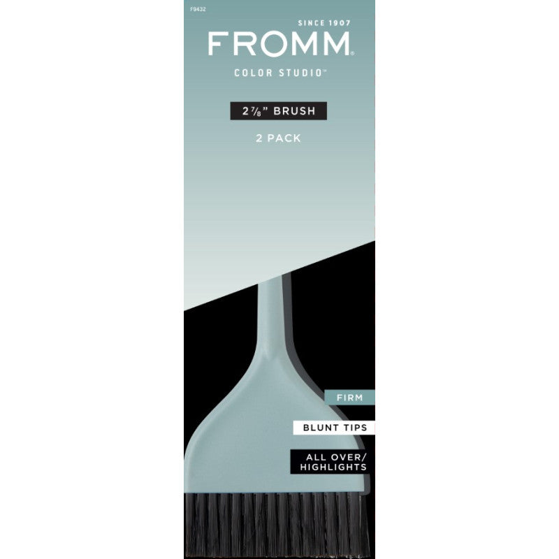 f9432 Fromm Firm Tint Brush 2-7/8" 2pk