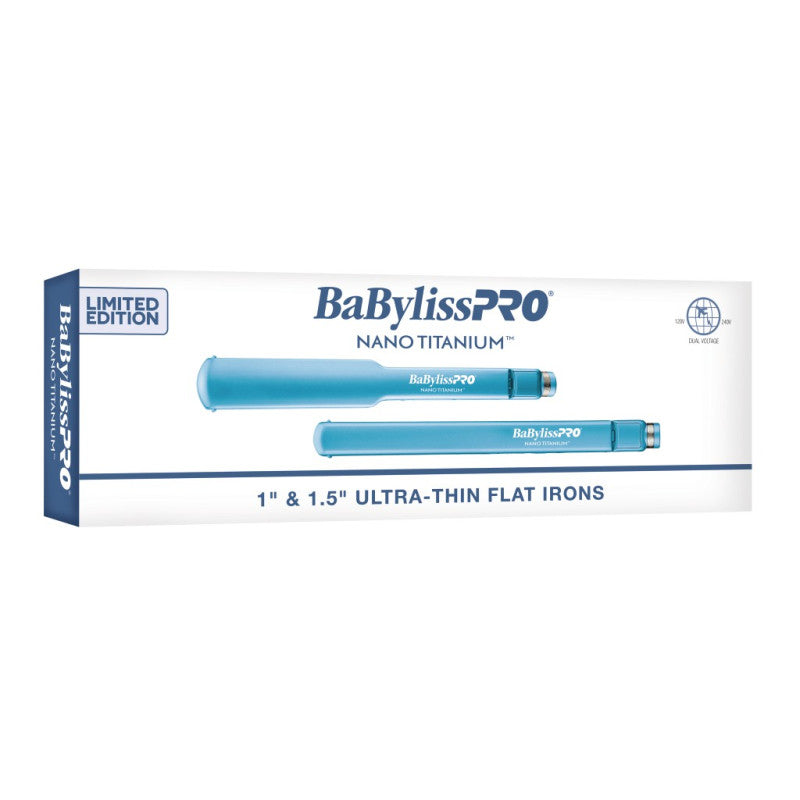 Babylisspro Nano Titanium Ultra Thin Staightener 2pk #BNTPP57UC