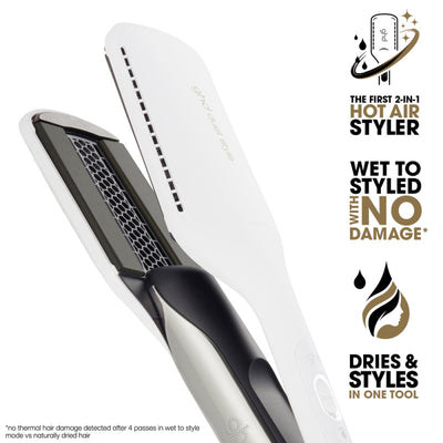 #60501 Ghd Duet Styler White