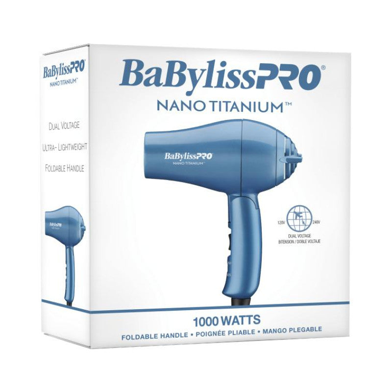 Babylisspro Nano Titanium Folding Compact Dryer #BNT053TUC