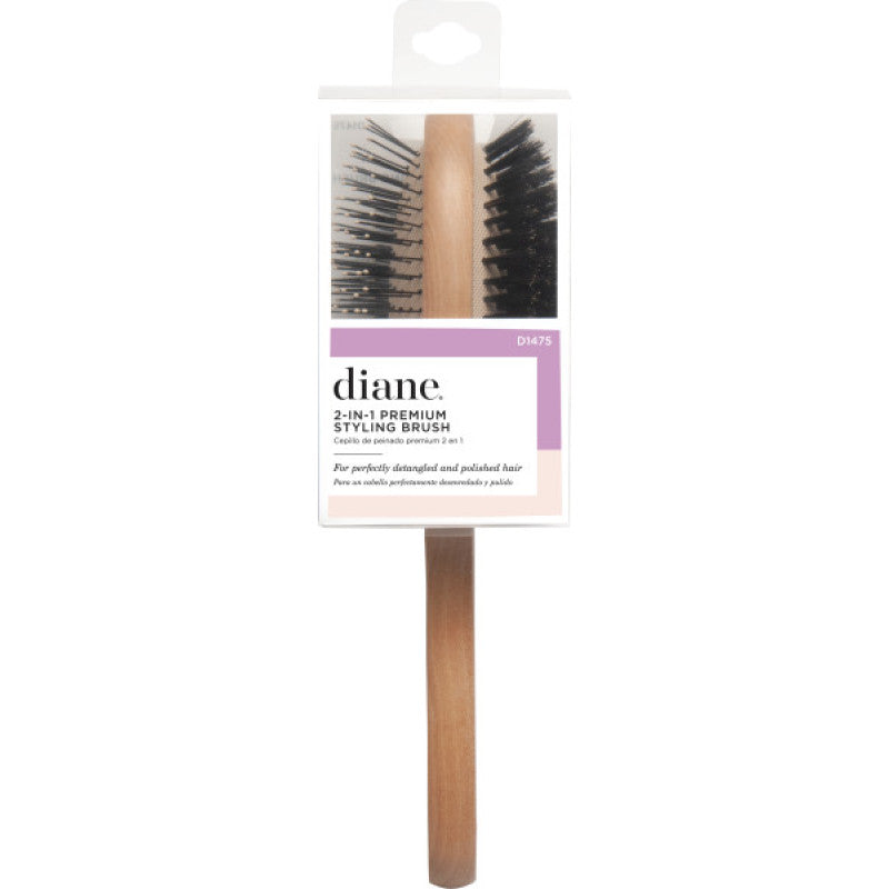 #d1475 Diane 2-in-1 Premium Styling Brush