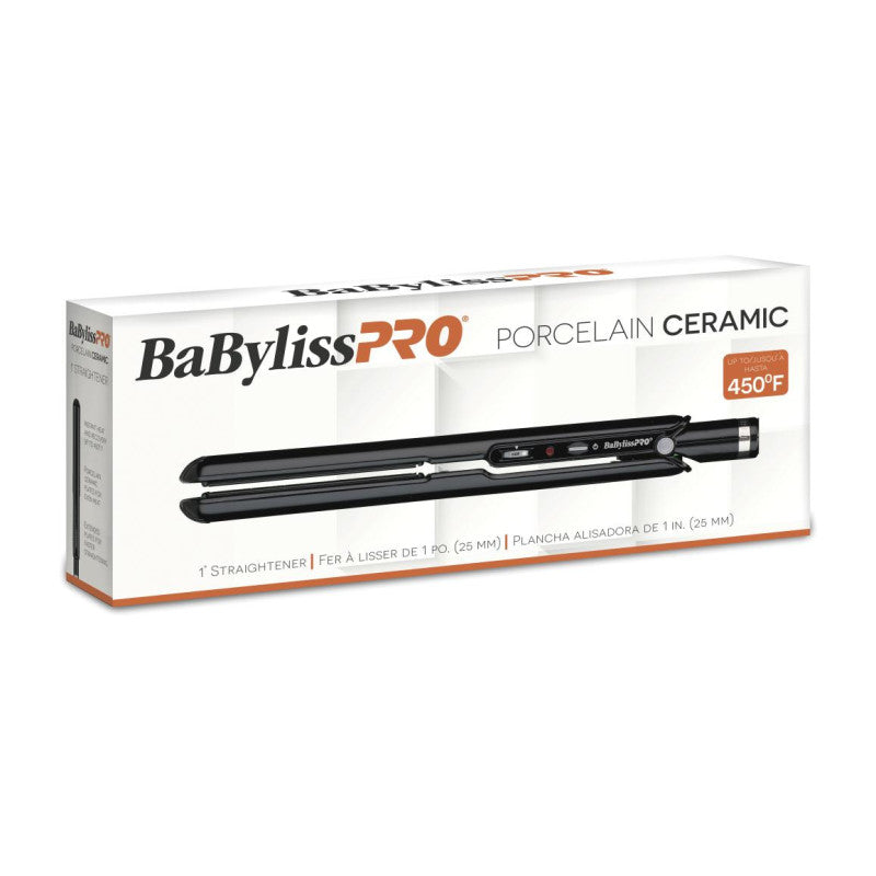 Babylisspro Porcelain Ceramic Flat Iron 1" #BABP9557