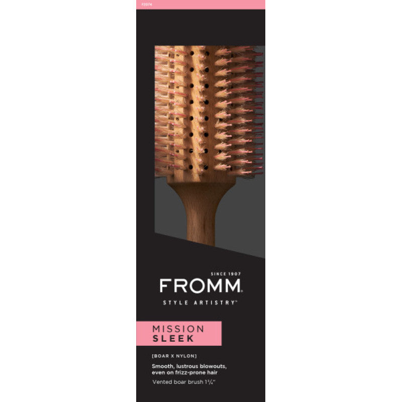 f2074 Fromm Mission Sleek Wood Brush - Large