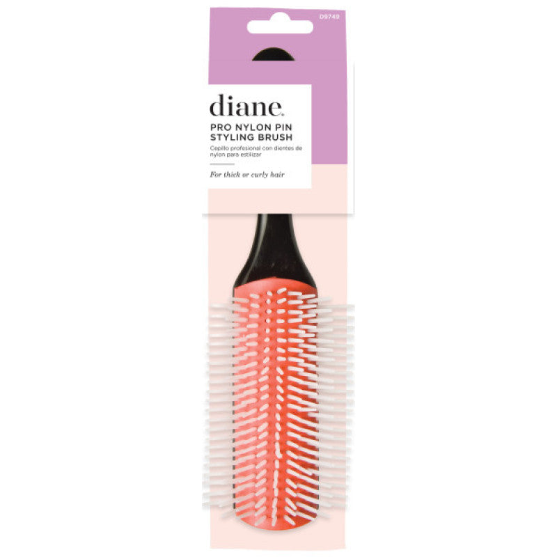 #d9749 Diane 9-row Nylon Pin Styling Brush