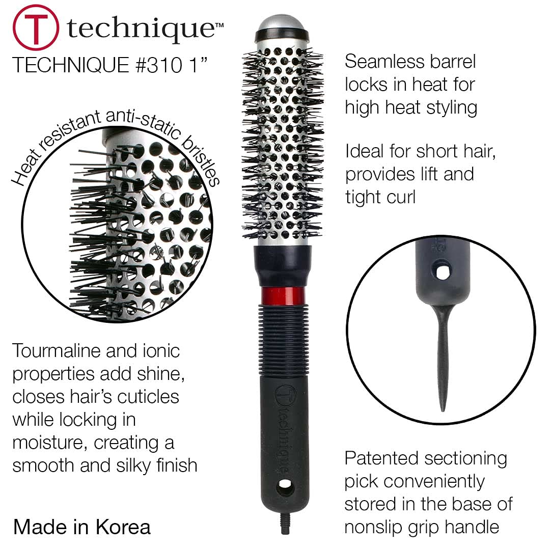 Cricket Technique #310 1” Thermal Hair Brush