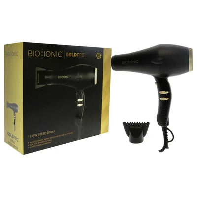 Bio Ionic Gold Pro Speed Hair Dryer, Gold