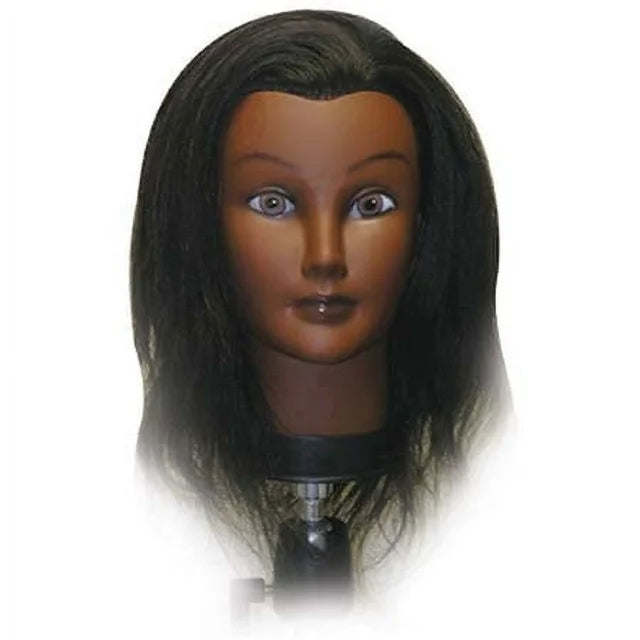 Celebrity Whitney Cosmetology Ethnic Human Hair Manikin, 17-19 Inch