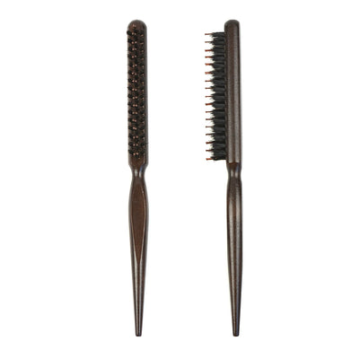 Hair Brush for Styling Anti Loss Wood Slim Lind Comb Hairdressing Barber Tool Teasing Bristle Salon brush