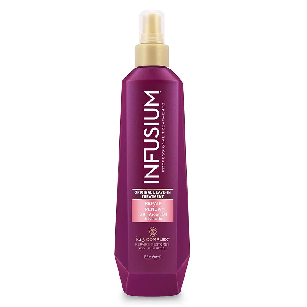 Infusium Professional Repairing Leave-in Hair Treatment with Argan Oil & Keratin, 13 fl oz