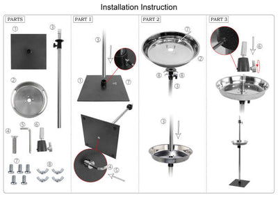 MANNEQUIN STAND WITH TRAY