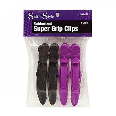 Rubberized Super Grip Clips