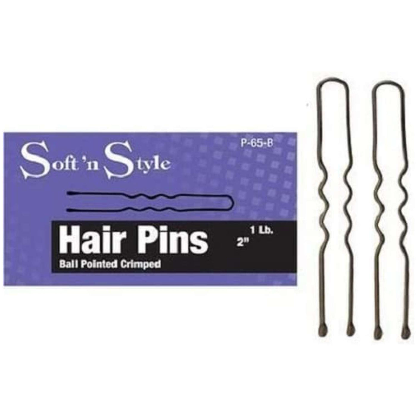 Soft 'N Style Bronze Hair Pin Box, 1 Lb