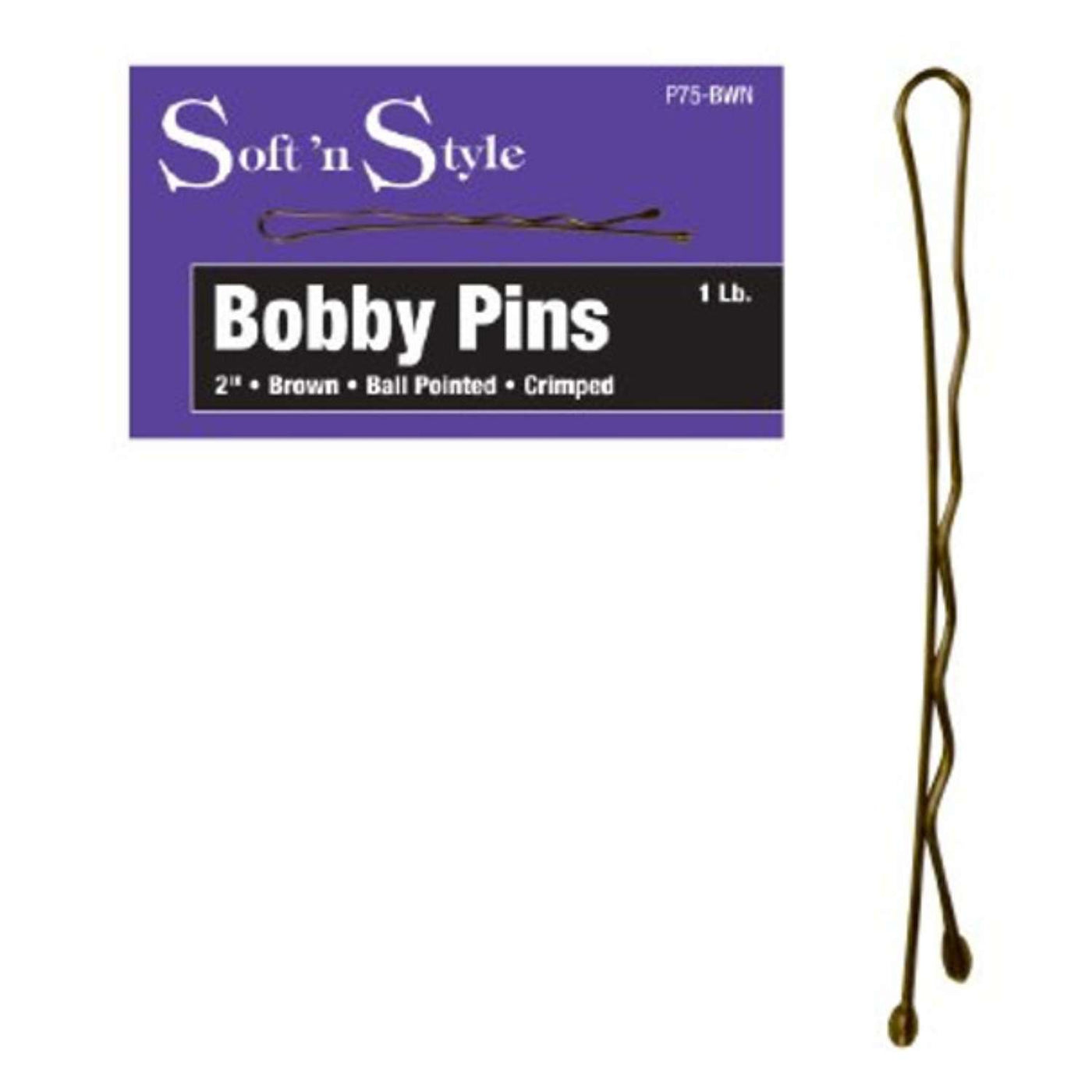 Bobby Pins Ball Pointed - Crimped - 2"