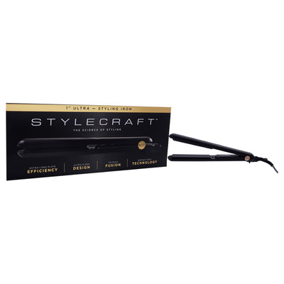 Ultra Styling Iron - Scus1 Black By Stylecraft For Unisex