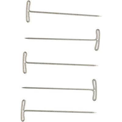 Nickel-Plated Steel T-Pins