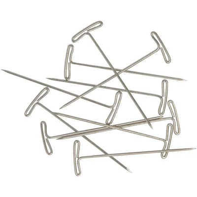 Nickel-Plated Steel T-Pins