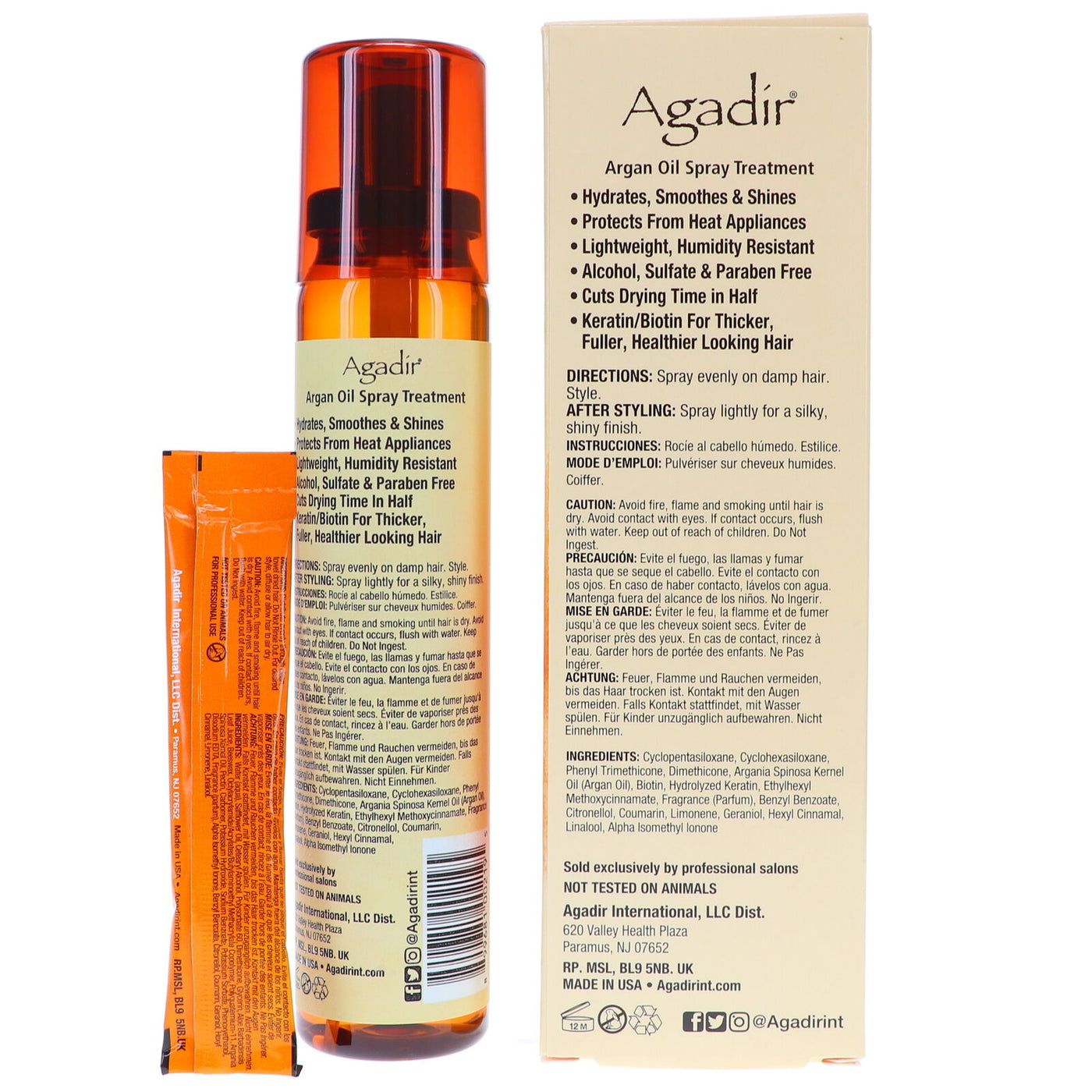 Argan Oil Spray Treatment